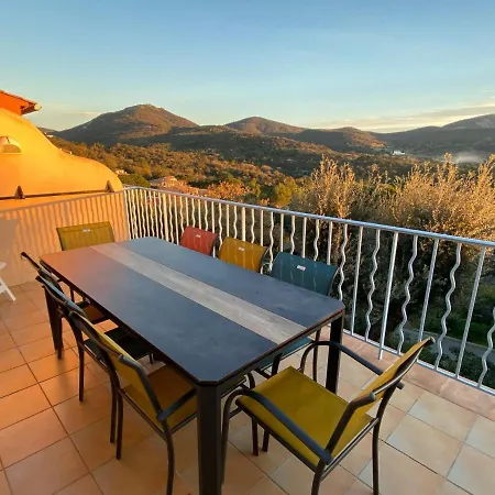 Vue Les Restanques Du Golfe De Saint Tropez Lejlighed Grimaud
